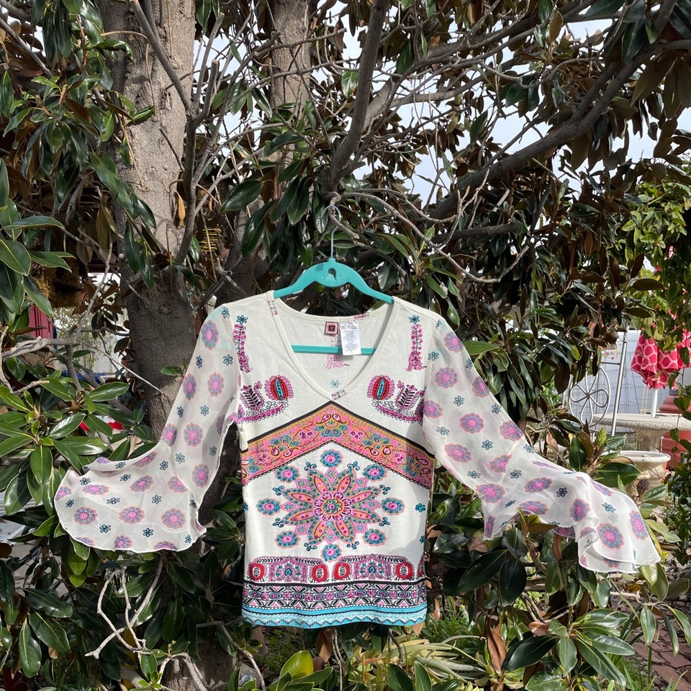 Fun Top  With Sequins and Beads